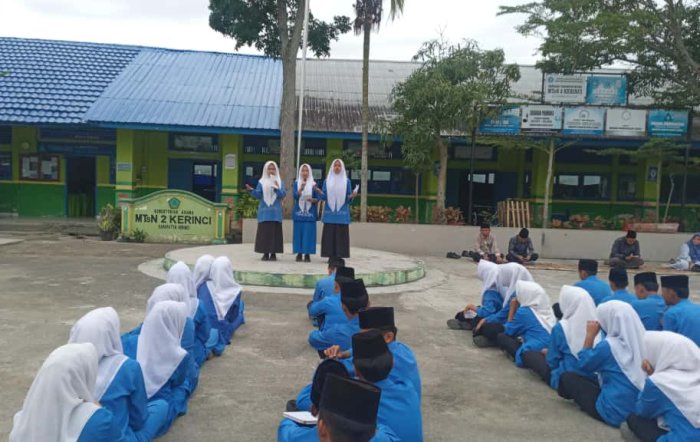 Semarak Religi Kelas 8F: Laksanakan Syahril Quran Setelah Pembacaan Yasinan di MTsN 2 Kerinci