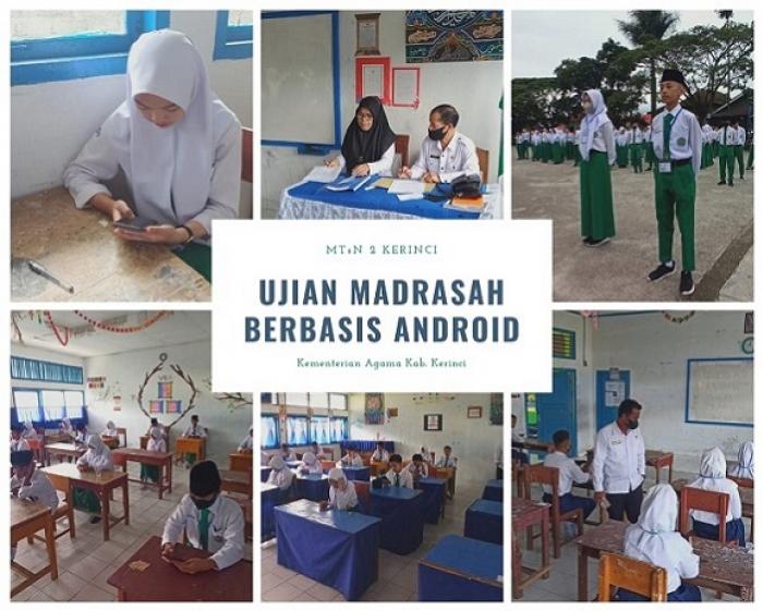 Ujian Madrasah Berbasis Android di MTsN 2 Kerinci