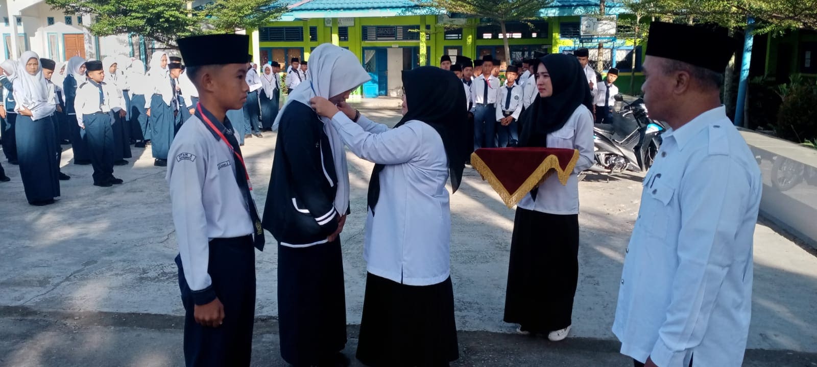 Hari Pertama Asesmen Semester Ganjil di MTsN 2 Kerinci Berjalan Lancar