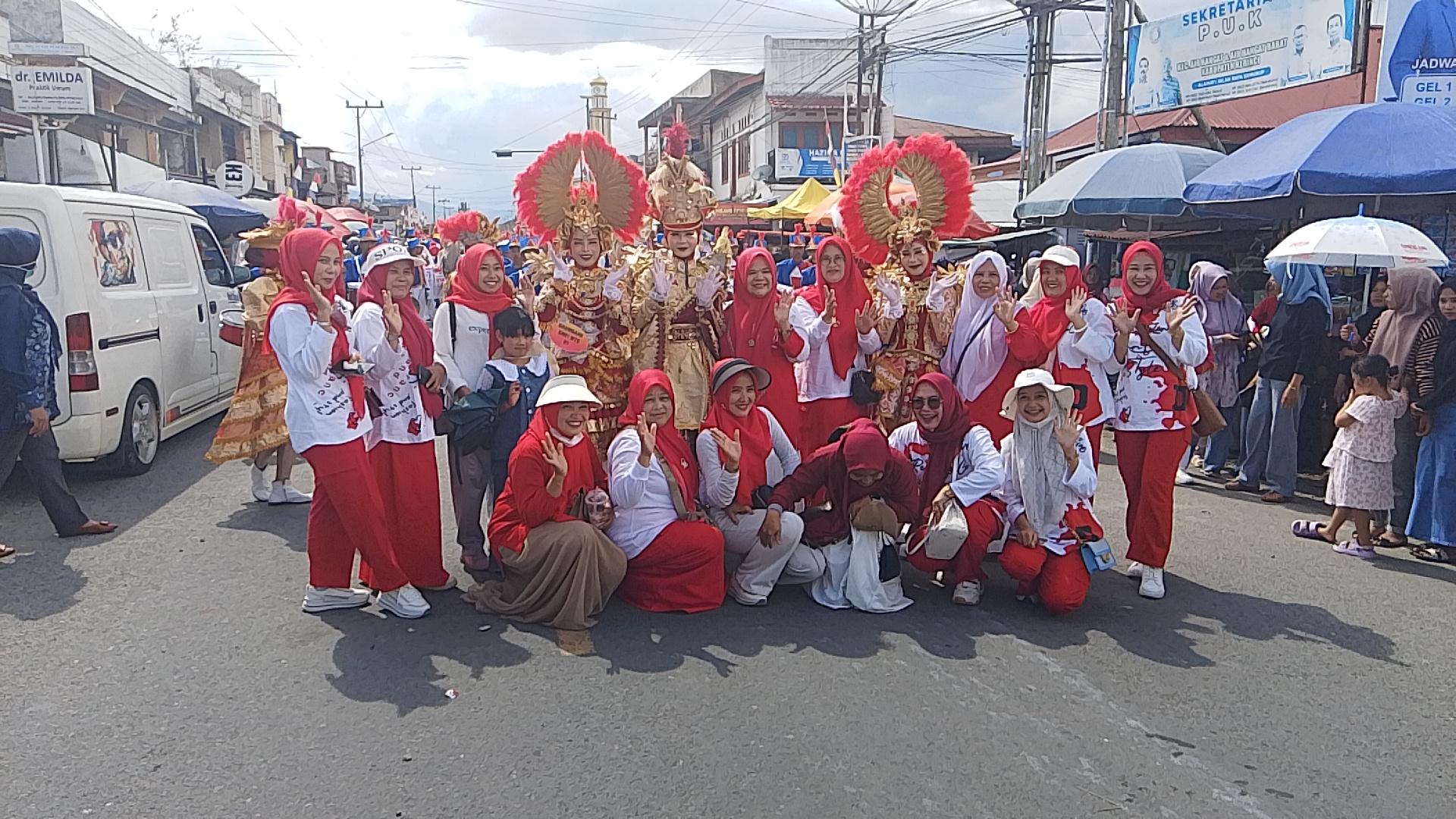 Atraksi Drum band MTs N 2 Kerinci 