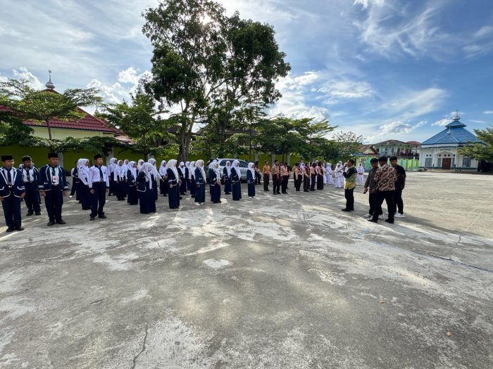 Penutupan LDK MTsN 2 Kerinci Berlangsung Khidmat, Yang Ditutup Langsung Oleh Ketua pelaksana Bapak Zel Fahmi,S.Ag