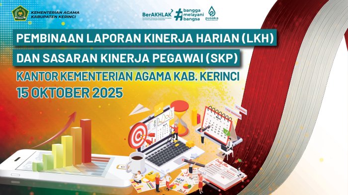 Guru dan Staf MTsN 2 Kerinci Ikuti Pembinaan LKH dan SKP