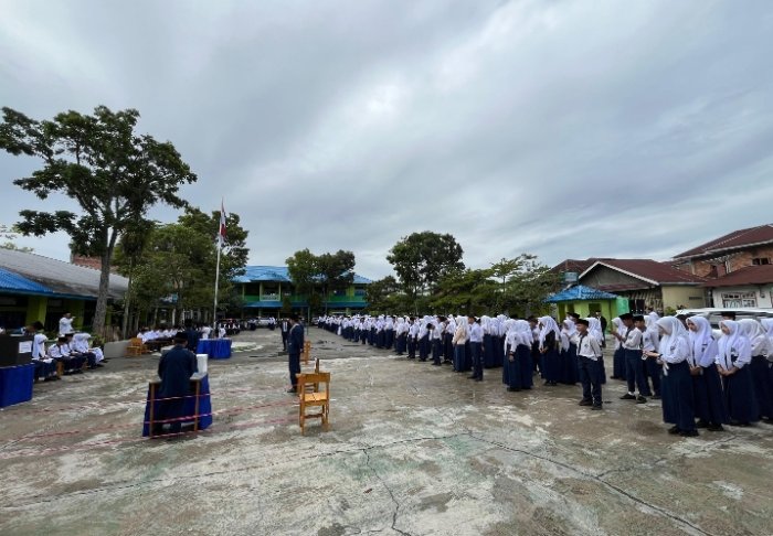Pemilihan Ketua OSIM MTsN 2 Kerinci Berjalan Demokratis