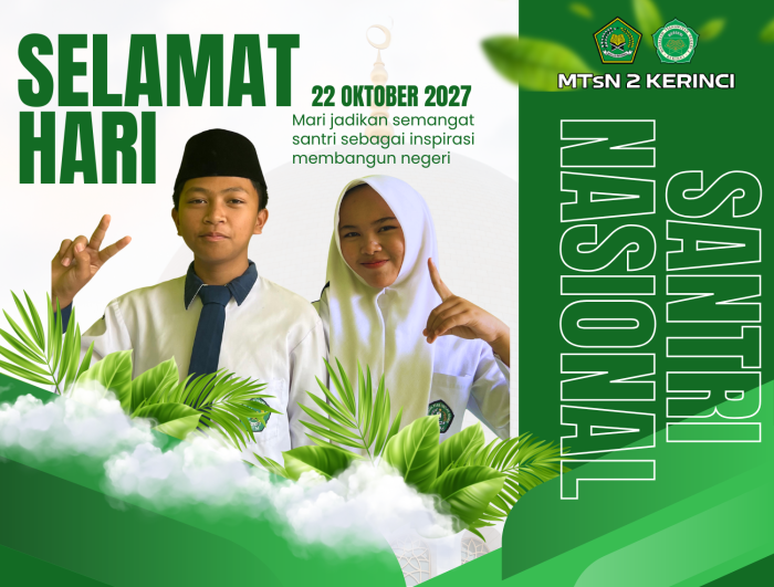 Semangat Santri, Jayakan Negeri! MTsN 2 Kerinci Peringati Hari Santri Nasional 2025