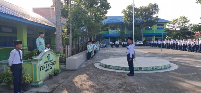 MTsN 2 Kerinci Gelar Upacara Awal Semester Genap Tahun pelajaran 2025/2026